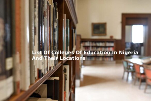 list of colleges of education in nigeria