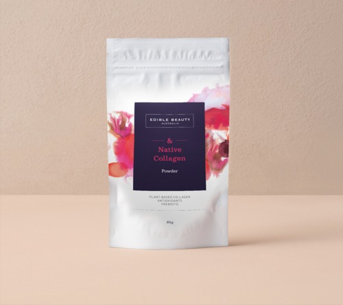 Native plant-based collagen powder